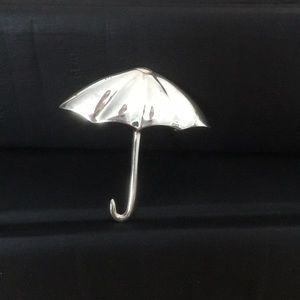 R. Nichols sterling silver umbrella pin.1 1/2”tall